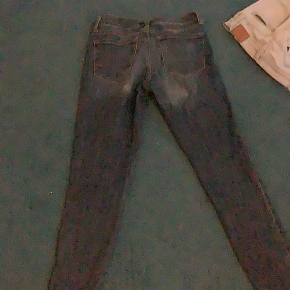 Dark wash Banana Republic low rise size 25/0 skinny jeans - Picture 2 of 2